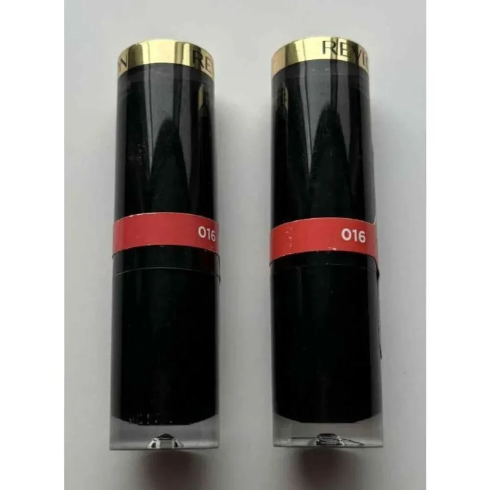 Revlon Super Lustrous Shine Lipstick 016 Glassy Pink Lot of 2